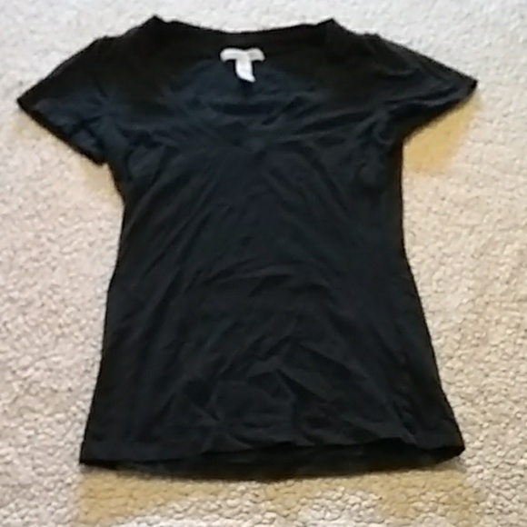 Faded v neck cotton Tee - Picture 1 of 1